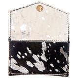 American Darling ADBGZ141ACSL Envelope Hair On Genuine Leather Women Bag Western Handbag Purse