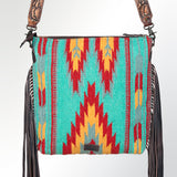 American Darling Cross Body Hand Tooled Saddle Blanket Genuine Leather Western Women Bag Handbag Purse | Crossbody for |Cute