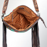 American Darling Cross Body Hand Tooled Saddle Blanket Genuine Leather Western Women Bag Handbag Purse | Crossbody for |Cute