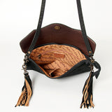 American Darling ADBGD113 Envelope Hand Tooled Genuine Leather Women Bag Western Handbag Purse