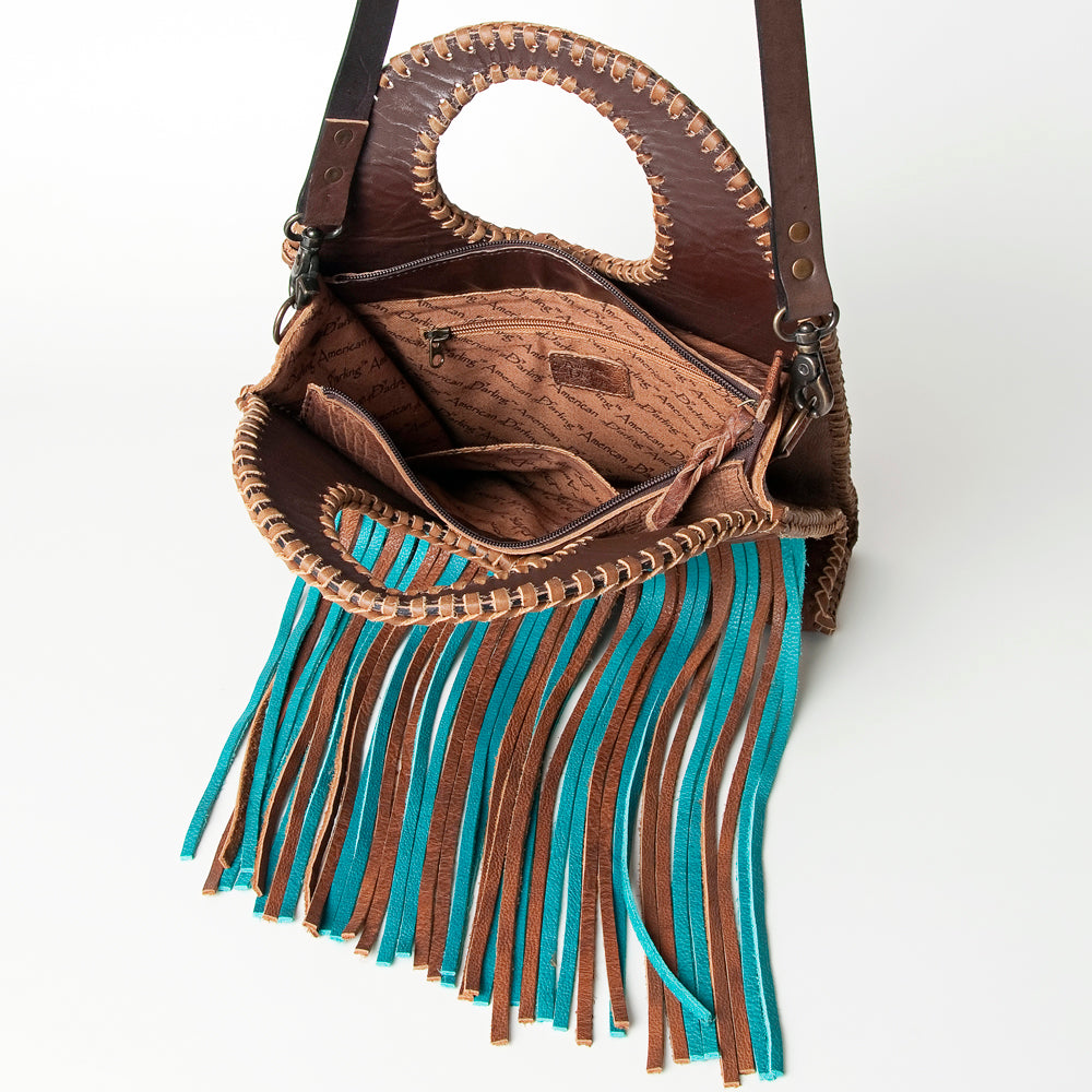 American Darling Clutch Hand Tooled Genuine Leather Western Women Bag Handbag Purse | Travel Bags College Casual