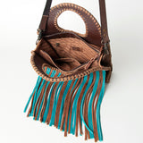 American Darling Clutch Hand Tooled Genuine Leather Western Women Bag Handbag Purse | Travel Bags College Casual