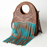 American Darling Clutch Hand Tooled Genuine Leather Western Women Bag Handbag Purse | Travel Bags College Casual