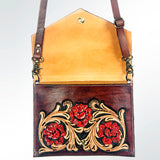American Darling Cross Body Hand Tooled Genuine Leather Western Women Bag Handbag Purse | Crossbody for Cute