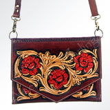 American Darling Cross Body Hand Tooled Genuine Leather Western Women Bag Handbag Purse | Crossbody for Cute