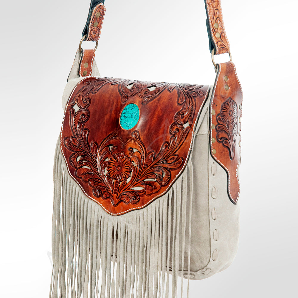 American Darling Crossbody Hand Tooled Genuine Leather Western Women Bag Handbag Purse | for Cute