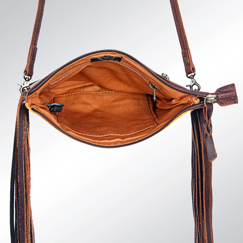 American Darling Small Crossbody Genuine Leather women bag western handbag purse