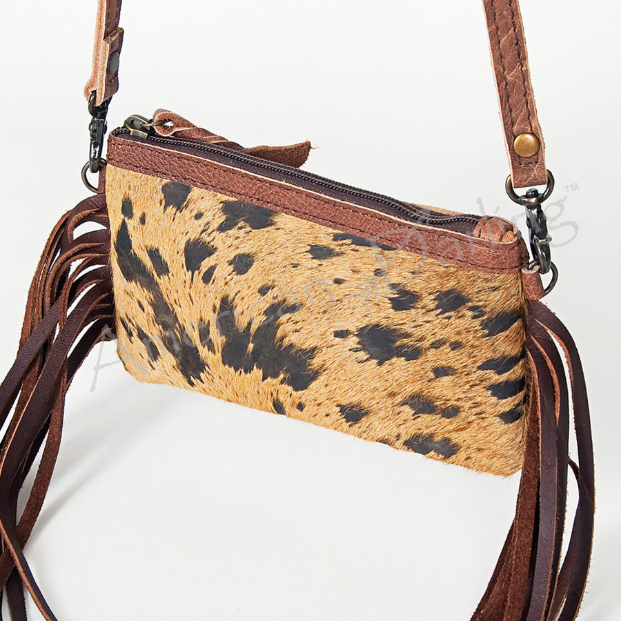 American Darling Small Crossbody Hair-On Genuine Leather Western Women Bag Handbag Purse | for Cute - Uhorse