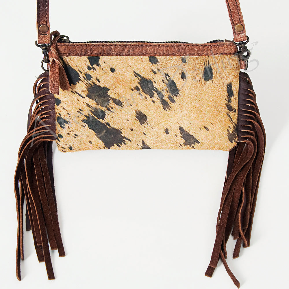 American Darling Small Crossbody Hair On Genuine Leather Western Women Bag Handbag Purse | for Cute