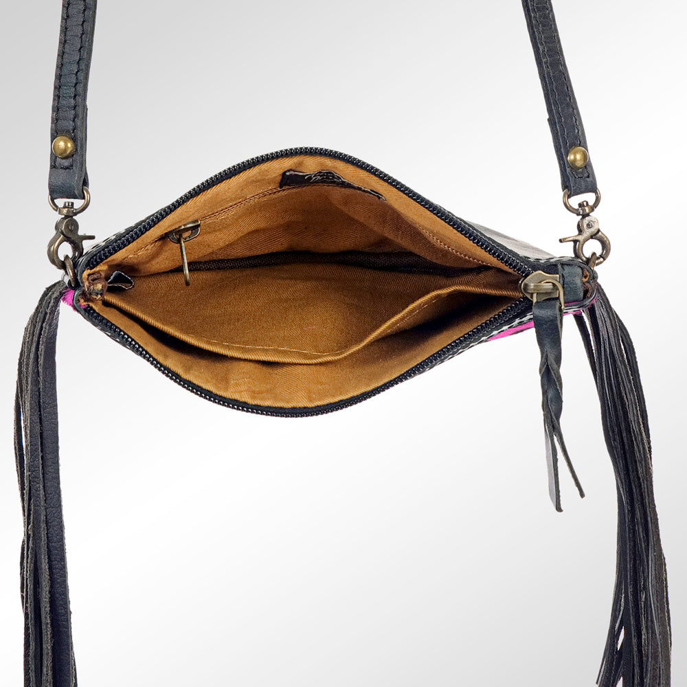 American Darling Small Crossbody Hair On Genuine Leather Western Women Bag Handbag Purse | for Cute