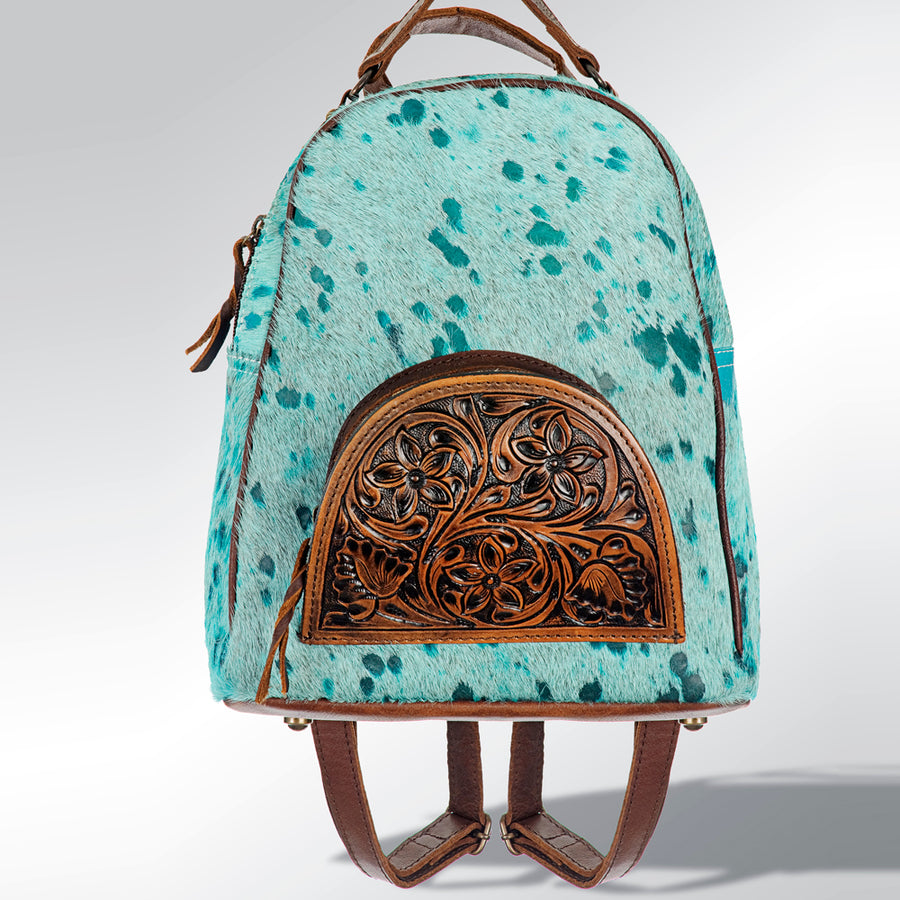 American Darling Backpack Hair on Genuine Leather Western Women Bag | for Laptop School Purse Travel