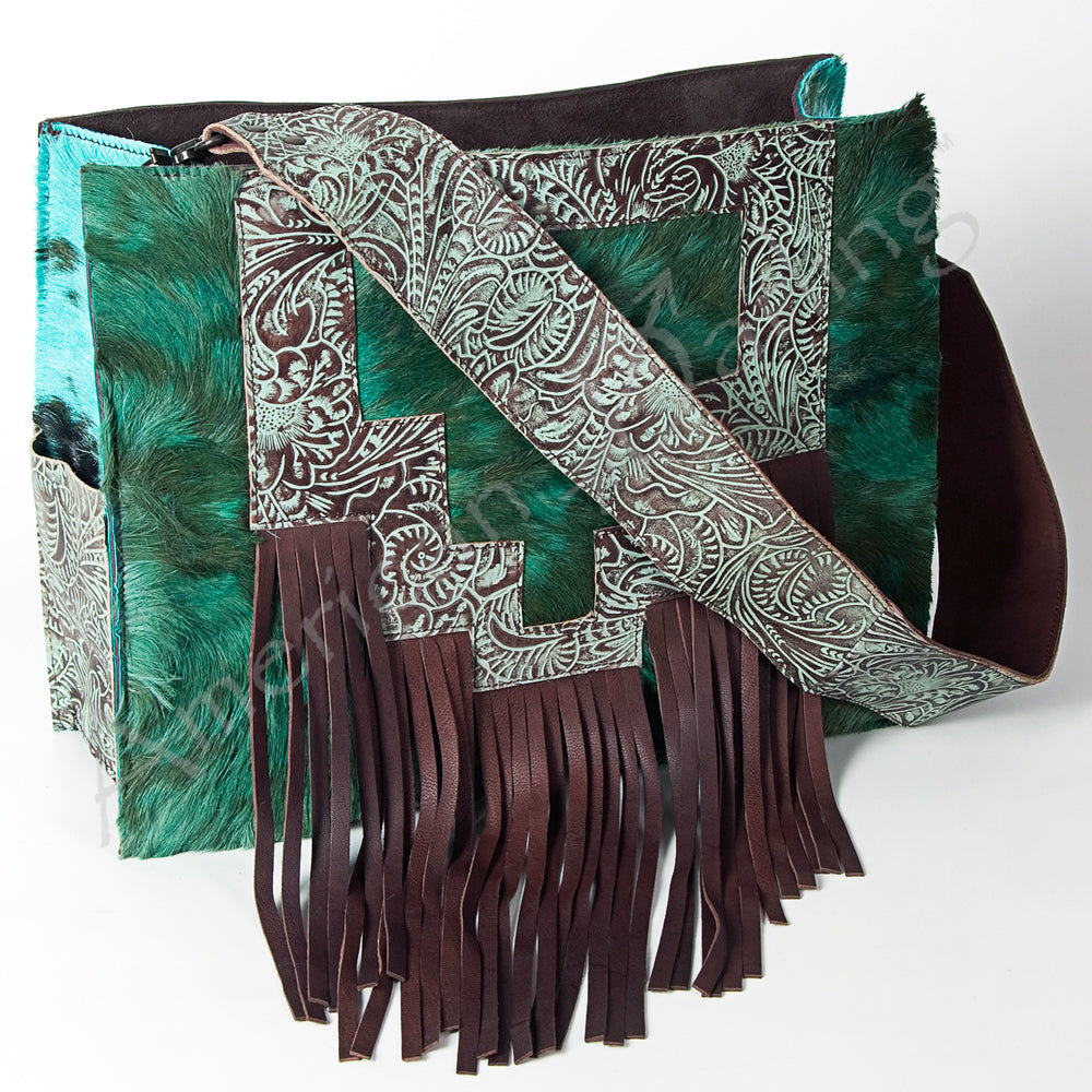 American Darling Tote Hair-On Genuine Leather Western Women Bag Handbag Purse | Travel Bags College Casual