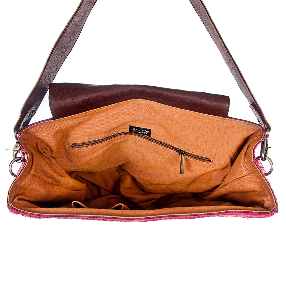 American Darling Tote Hair-On Genuine Leather Western Women Bag Handbag Purse | Travel Bags College Casual