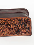 American Darling Toiletry Hand Tooled Genuine Leather Western Women Bag Handbag Purse | for Cute