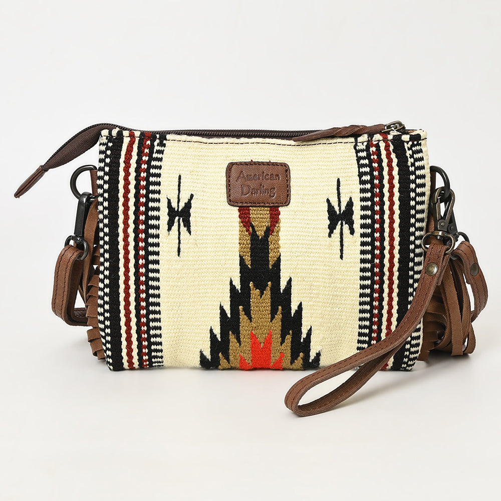 American Darling Cross Body Hand Tooled Saddle Blanket Genuine Leather Western Women Bag Handbag Purse | Crossbody for Cute