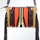 American Darling Cross Body Hand Tooled Saddle Blanket Genuine Leather Western Women Bag Handbag Purse | Crossbody for Cute
