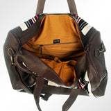 American Darling Duffel Saddle Blanket Genuine Leather Western Women Bag | Handbag Duffle Weekend Travel Bags for