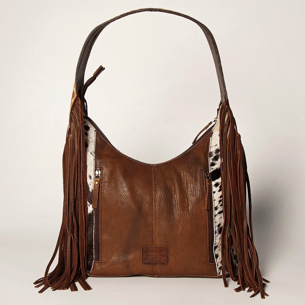 American Darling Hobo Hand Tooled Hair On Genuine Leather Western Women Bag | Handbag Purse Bags for Cute