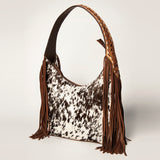 American Darling Hobo Hand Tooled Hair On Genuine Leather Western Women Bag | Handbag Purse Bags for Cute