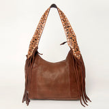 American Darling Hobo Hand Tooled Hair On Genuine Leather Western Women Bag | Handbag Purse Bags for Cute