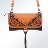 American Darling Cross Body Hand Tooled Genuine Leather Western Women Bag Handbag Purse | Crossbody for Cute