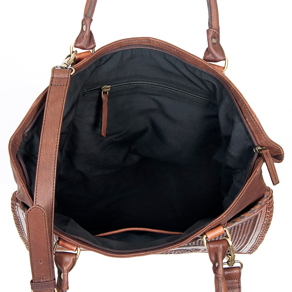 American Darling Tote Hand Tooled Genuine Leather Western Women Bag Handbag Purse | Travel Bags College Casual