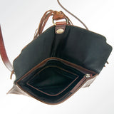 American Darling Coin Purse Hand Tooled Genuine Leather Women Bag Western Handbag Purse