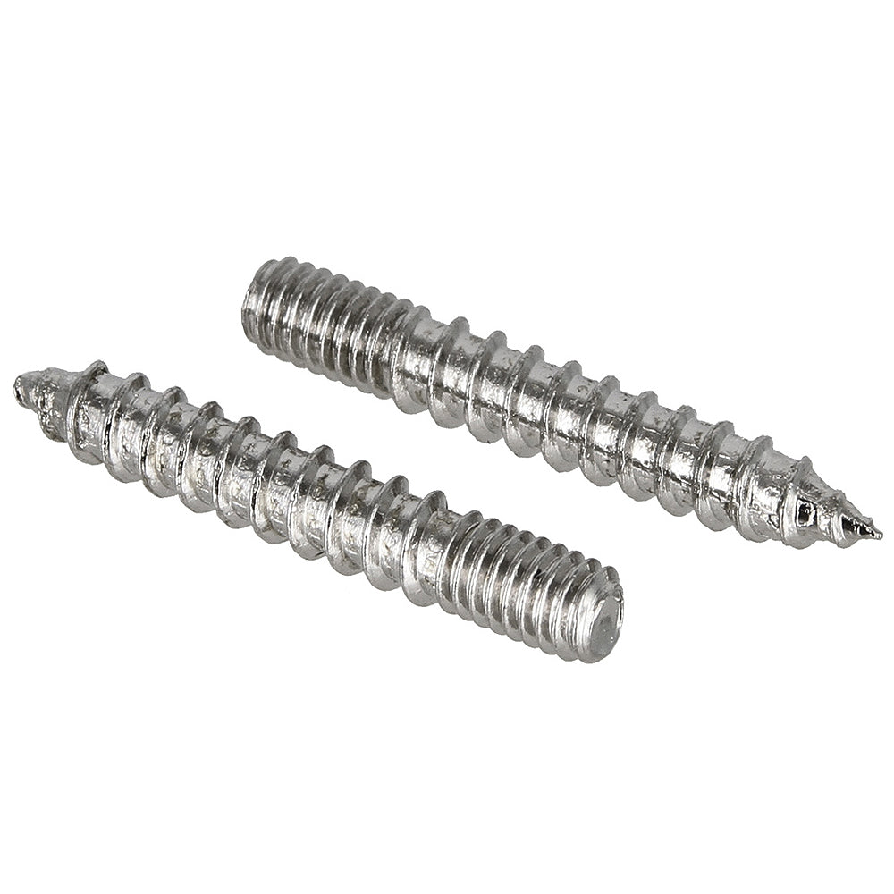 Hilason 1 Inch Horse Saddle Screw Adaptors Zinc Plated