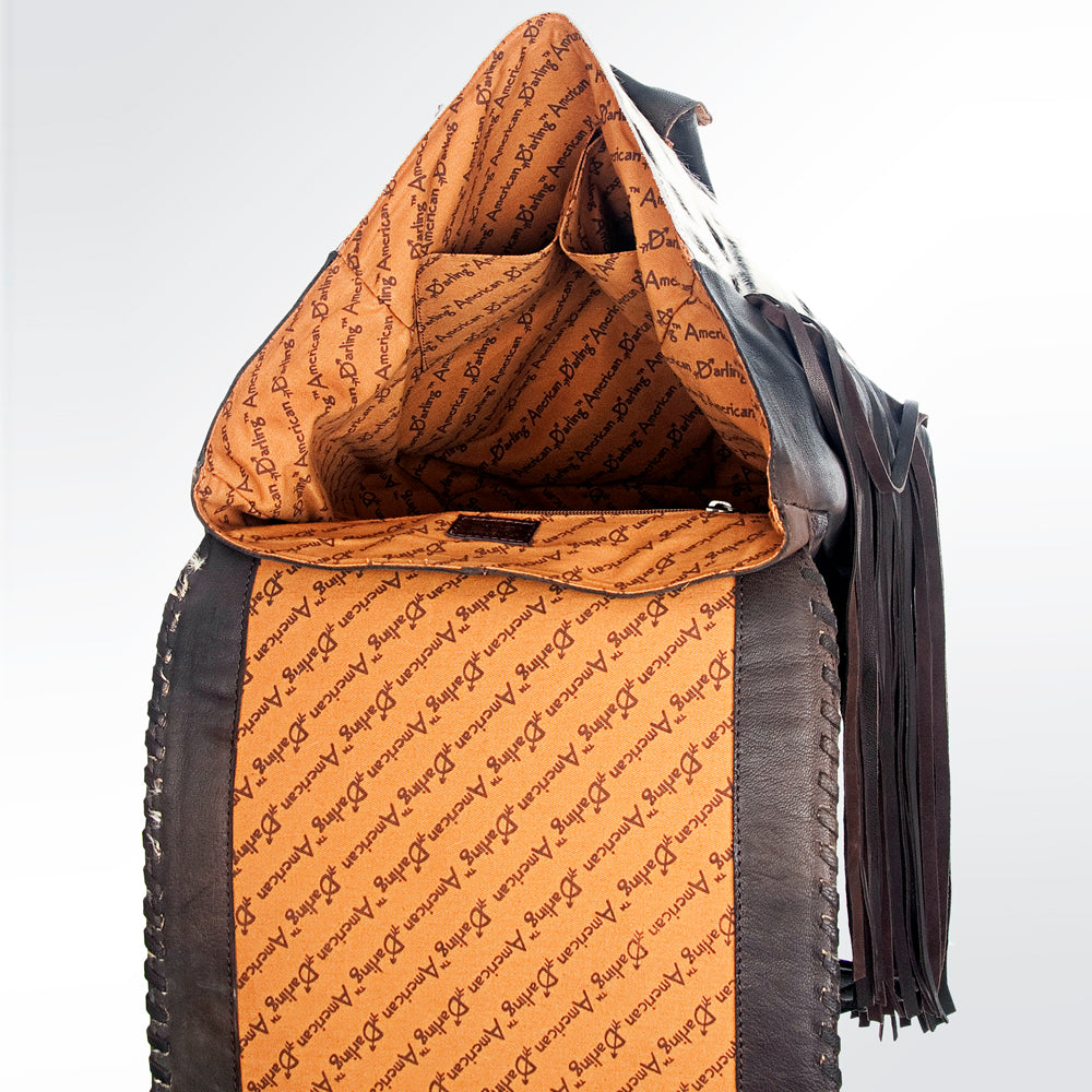 American Darling Backpack Saddle Blanket Genuine Leather Western Women Bag | for Laptop School Purse