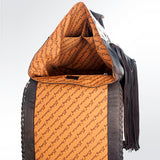 American Darling Backpack Saddle Blanket Genuine Leather Western Women Bag | for Laptop School Purse