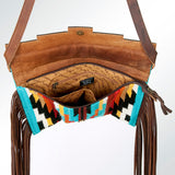 American Darling Small Cross Body Hand Tooled Saddle Blanket Genuine Leather Western Women Bag Handbag Purse Crossbody Cute