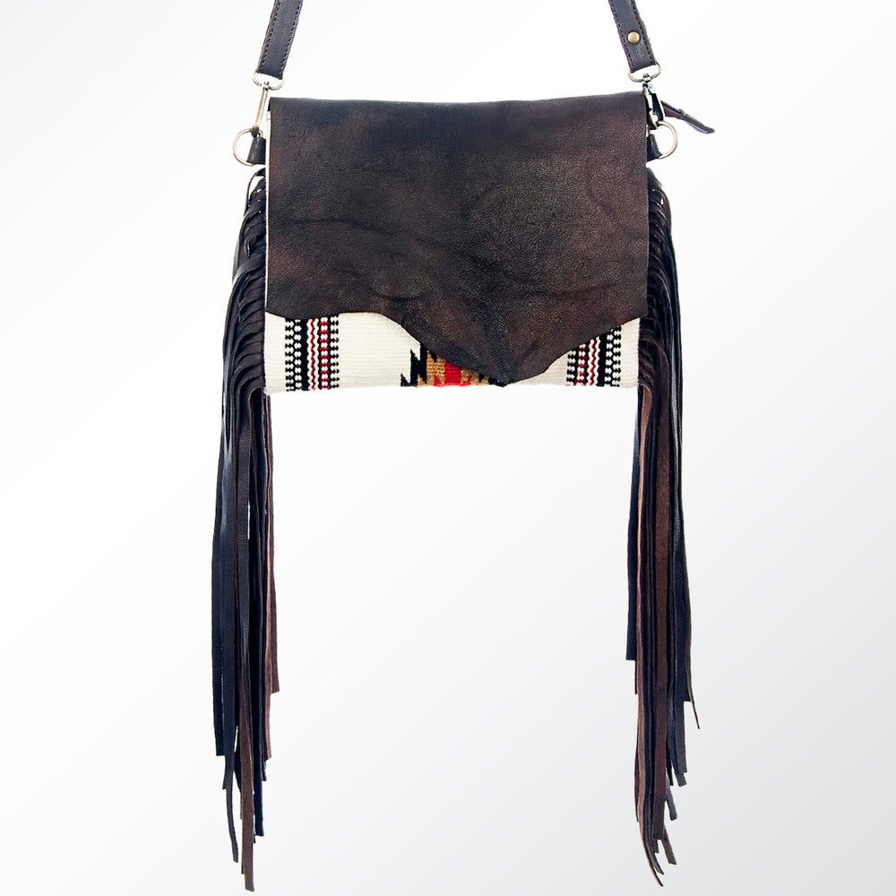 American Darling Cross Body Saddle Blanket Genuine Leather Western Women Bag Handbag Purse | Crossbody for Cute