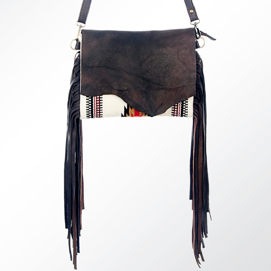American Darling Cross Body Saddle Blanket Genuine Leather Western Women Bag Handbag Purse | Crossbody for Cute