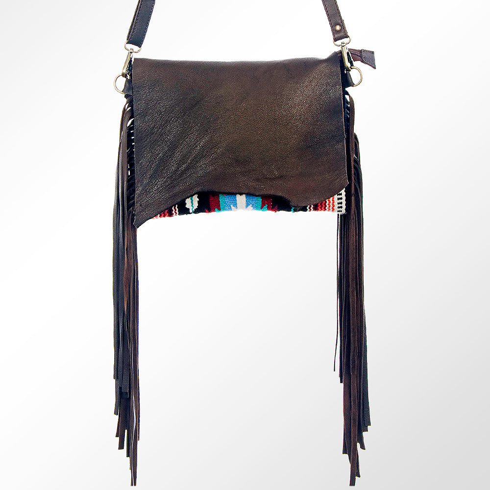 American Darling Cross Body Saddle Blanket Genuine Leather Western Women Bag Handbag Purse | Crossbody for Cute