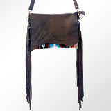 American Darling Cross Body Saddle Blanket Genuine Leather Western Women Bag Handbag Purse | Crossbody for Cute