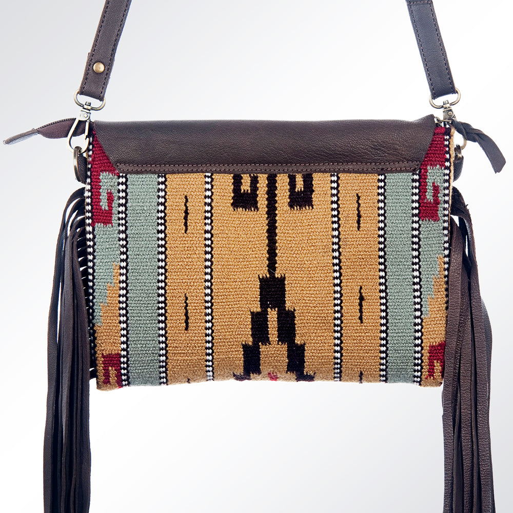 American Darling Cross Body Saddle Blanket Genuine Leather Western Women Bag Handbag Purse | Crossbody for Cute