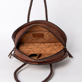 American Darling Taco Hand Tooled Hair on Genuine Leather Western Women Bag Handbag Purse | Tote Travel Bags College Casual