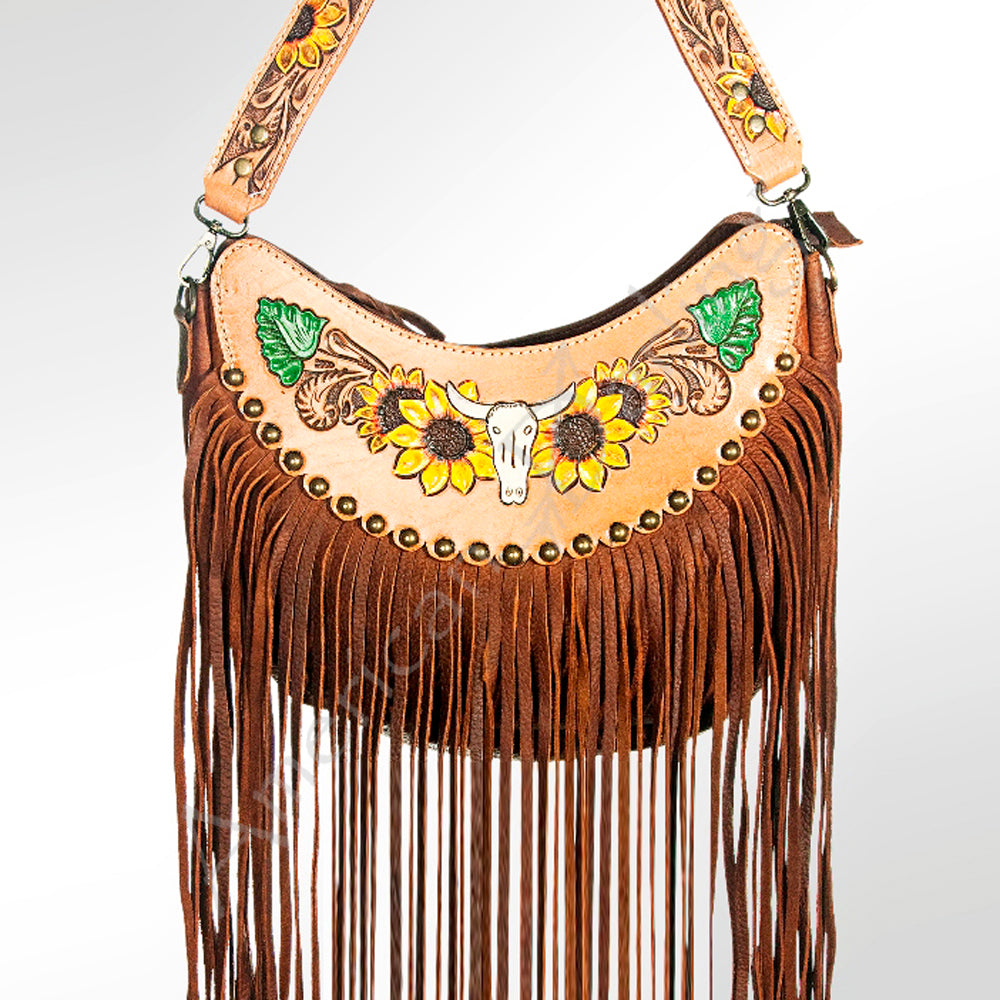 American Darling Crossbody Hand Tooled Genuine Leather Western Women Bag Handbag Purse | Travel Bags College Casual