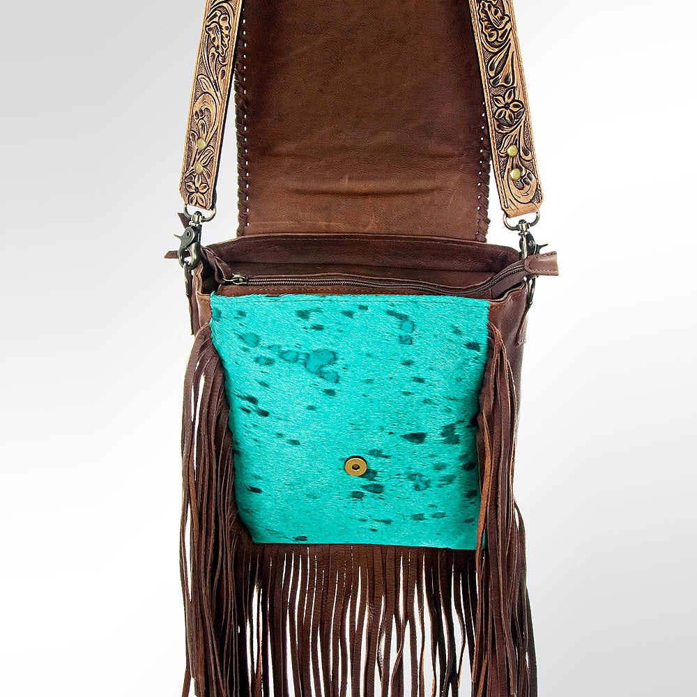 American Darling Cross Body Hair On Genuine Leather Western Women Bag Handbag Purse | Tote Travel Bags College Casual