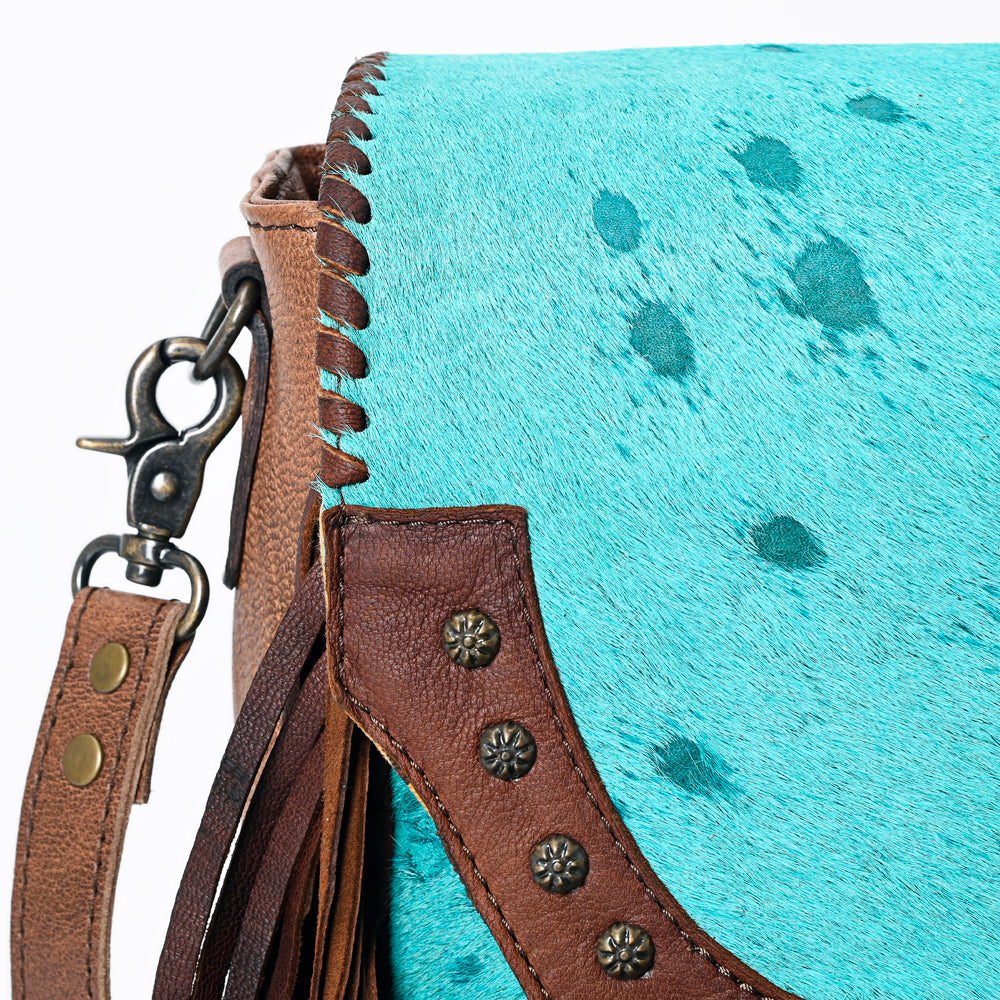 American Darling Cross Body Hair On-Genuine Leather Western Women Bag Handbag Purse | Crossbody for Cute