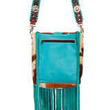 American Darling Crossbody Hair on Genuine Leather Women Bag Western Handbag