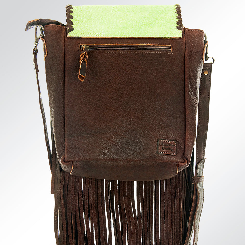American Darling Cross Body Hair On Genuine Leather Western Women Bag Handbag Purse | Crossbody for Cute