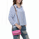 American Darling Organiser Hair on-Genuine Leather Western Women Bag Handbag Purse | for Cute