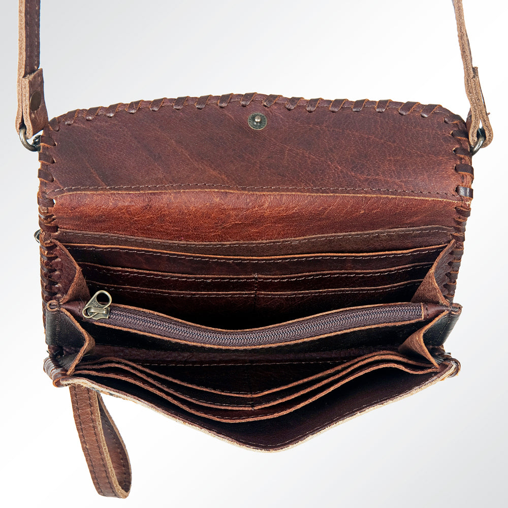 American Darling Organiser Hair on-Genuine Leather Western Women Bag Handbag Purse | for Cute