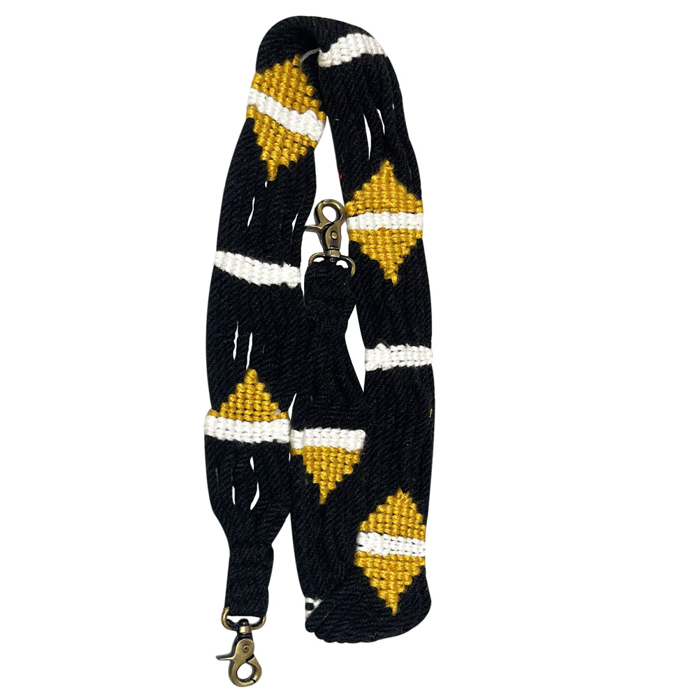 American Darling ADSTD102 Hand braided Wool strand Crossbody Handle Strap For Bags