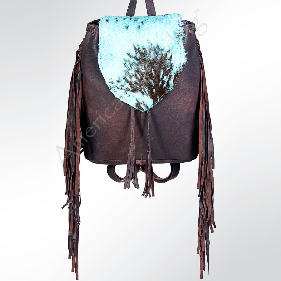 American Darling Backpack Hair On Genuine Leather Western Women Bag Handbag Purse | for Laptop School