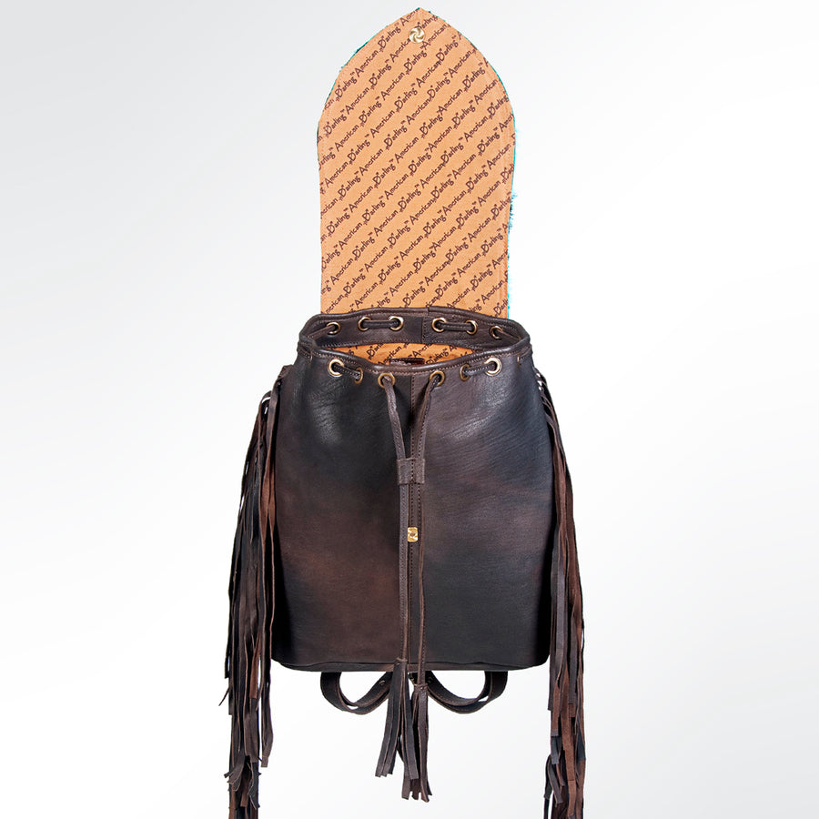 American Darling Backpack Hair On Genuine Leather Western Women Bag Handbag Purse | for Laptop School