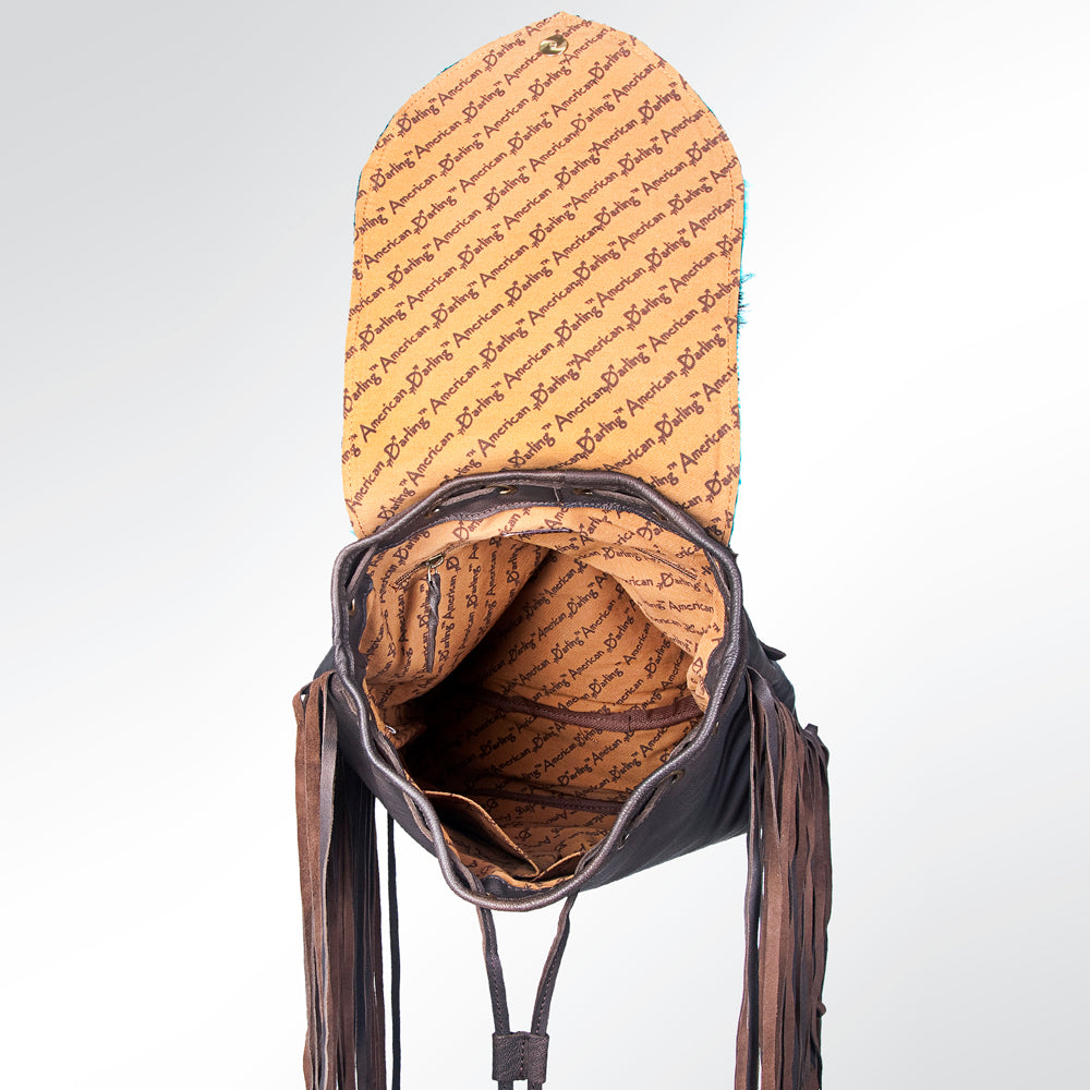 American Darling Backpack Hair On Genuine Leather Western Women Bag Handbag Purse | for Laptop School