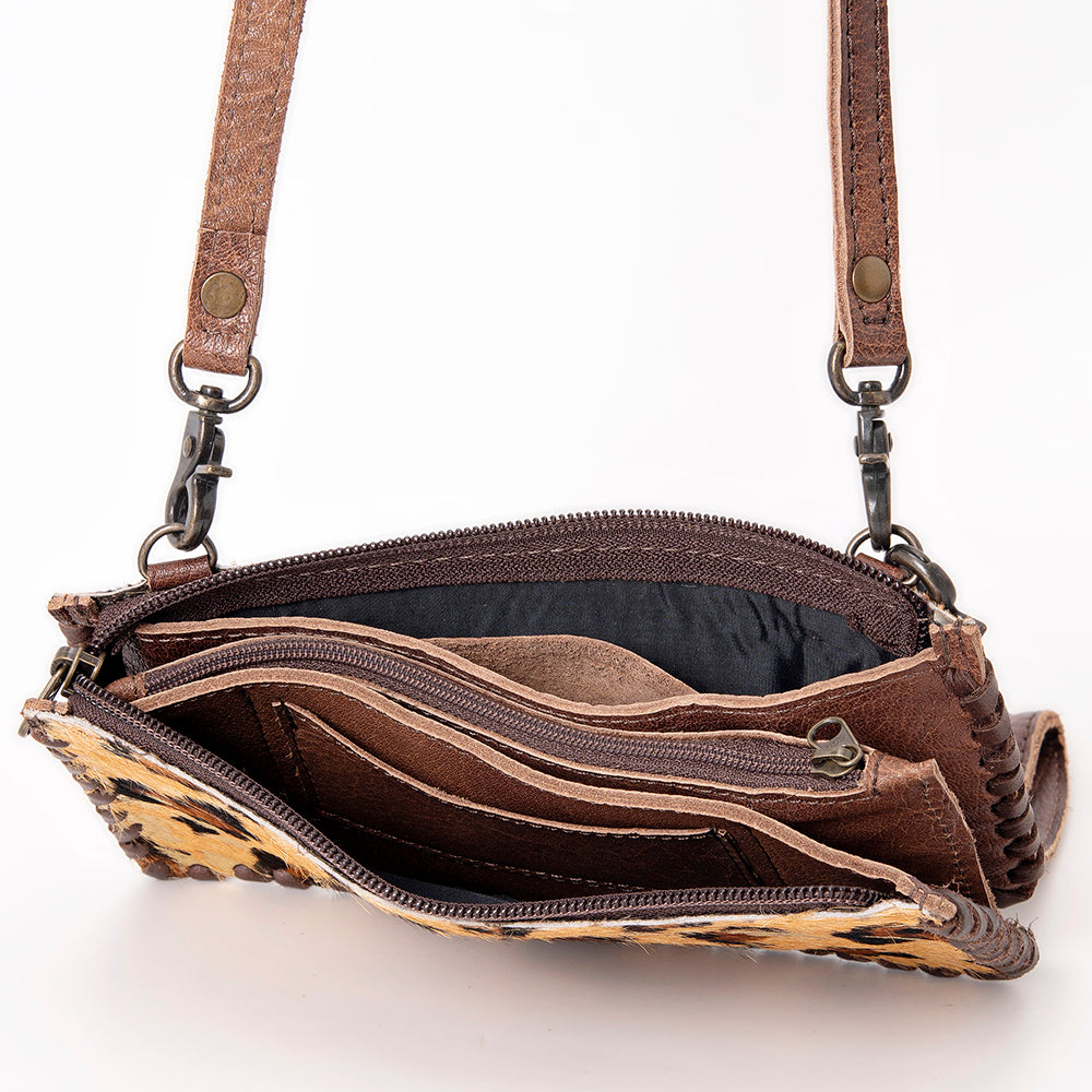American Darling Organiser Hair On Genuine Leather Western Women Bag Handbag Purse | Travel Bags College Casual