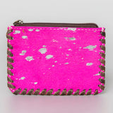 American Darling Coin Purse Hair-On Genuine Leather Western Women Bag Handbag | Travel College Casual